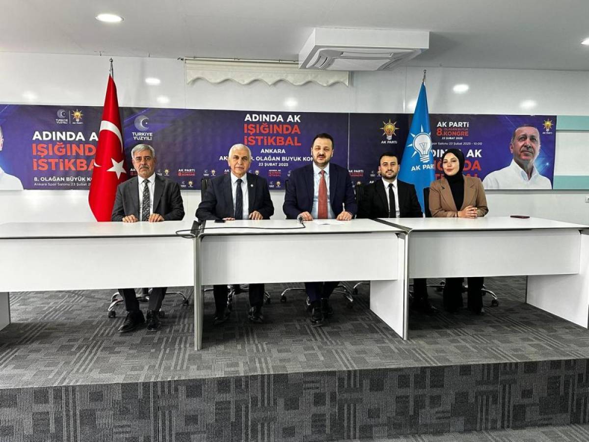 AK Parti Siirt İl Başkanı Özturan'dan AK Parti'nin 8. Olağan Büyük Kongresi'ne davet