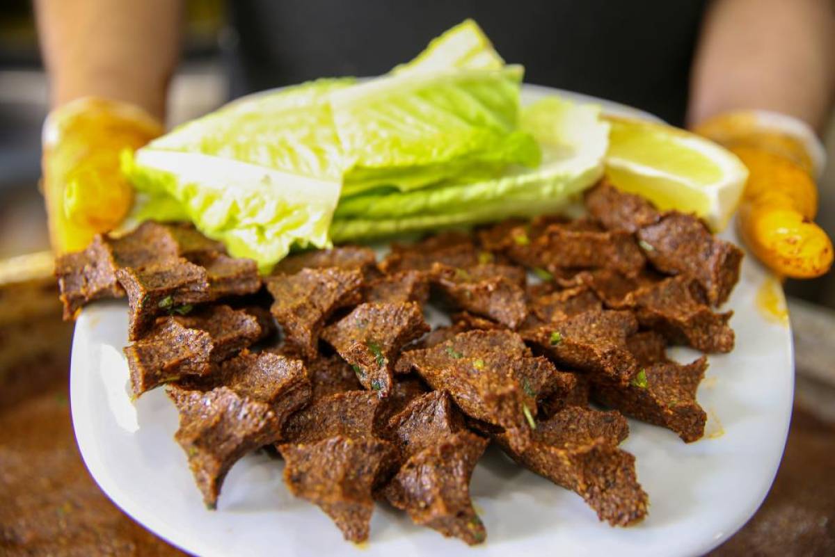Adıyaman'da etsiz çiğ köfte iftar sofralarının gözdesi oldu