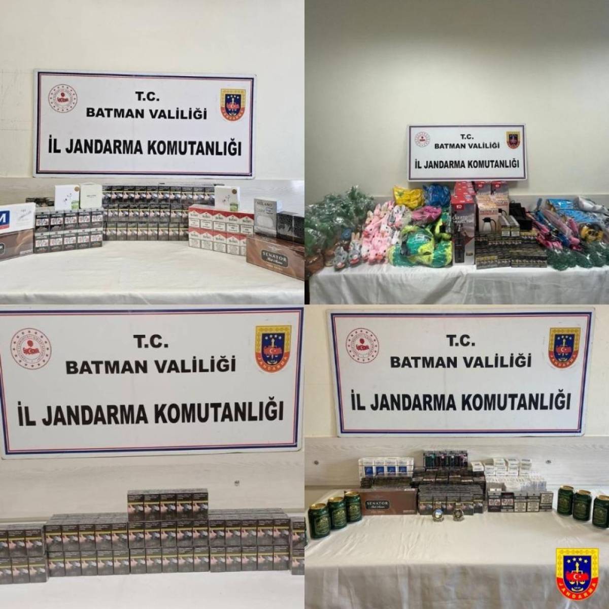 Batman'da kaçakçılık operasyonunda 9 kişi hakkında adli işlem yapıldı