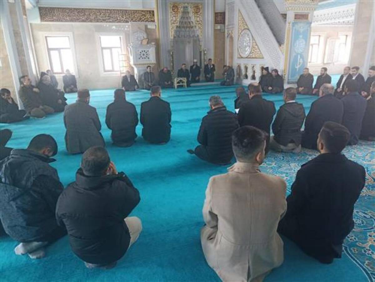 Hakkari Müftüsü Okuş, ramazan öncesi toplantı düzenlendi