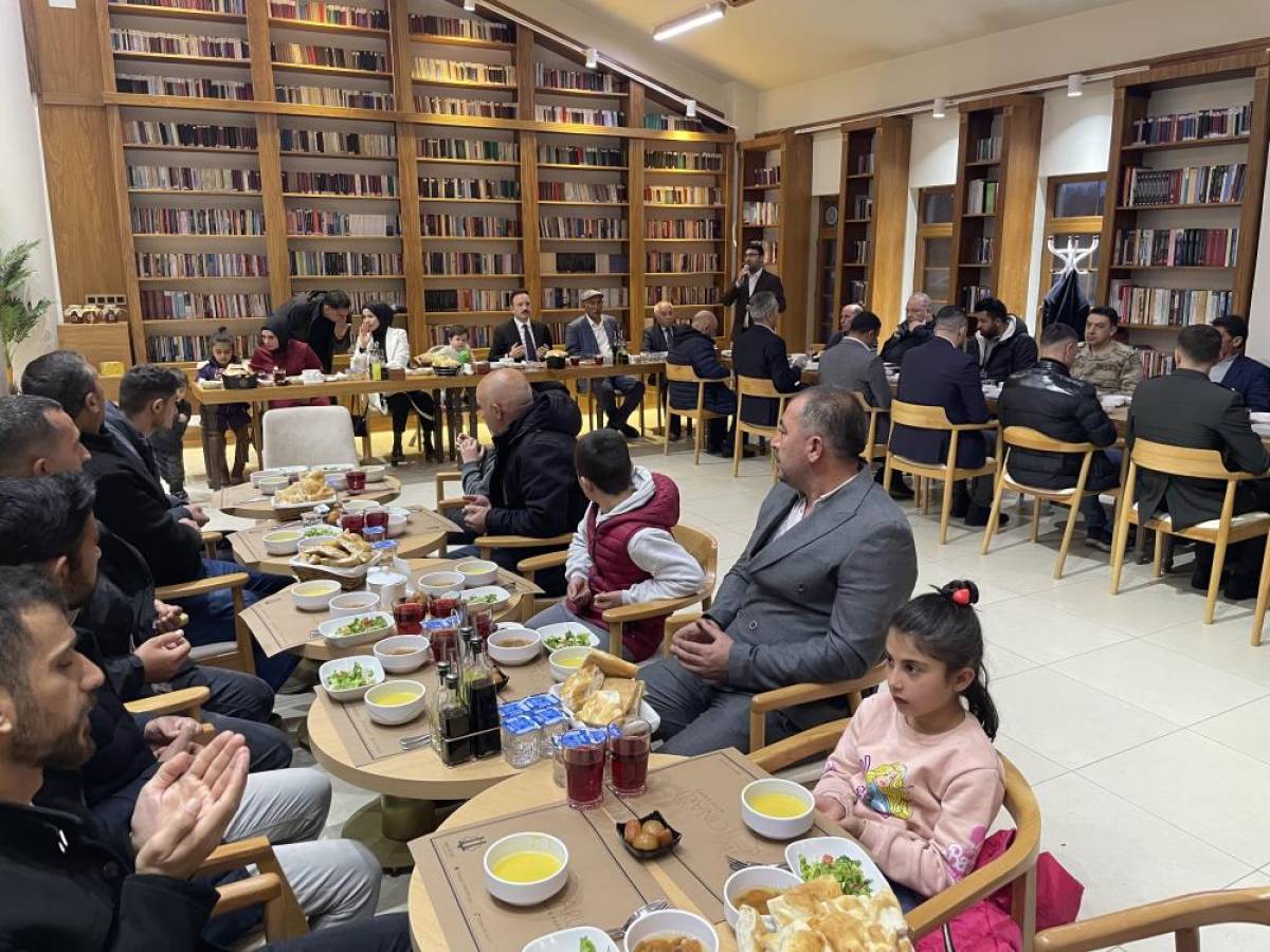 Malazgirt'te şehit aileleri ve gazilere iftar verildi