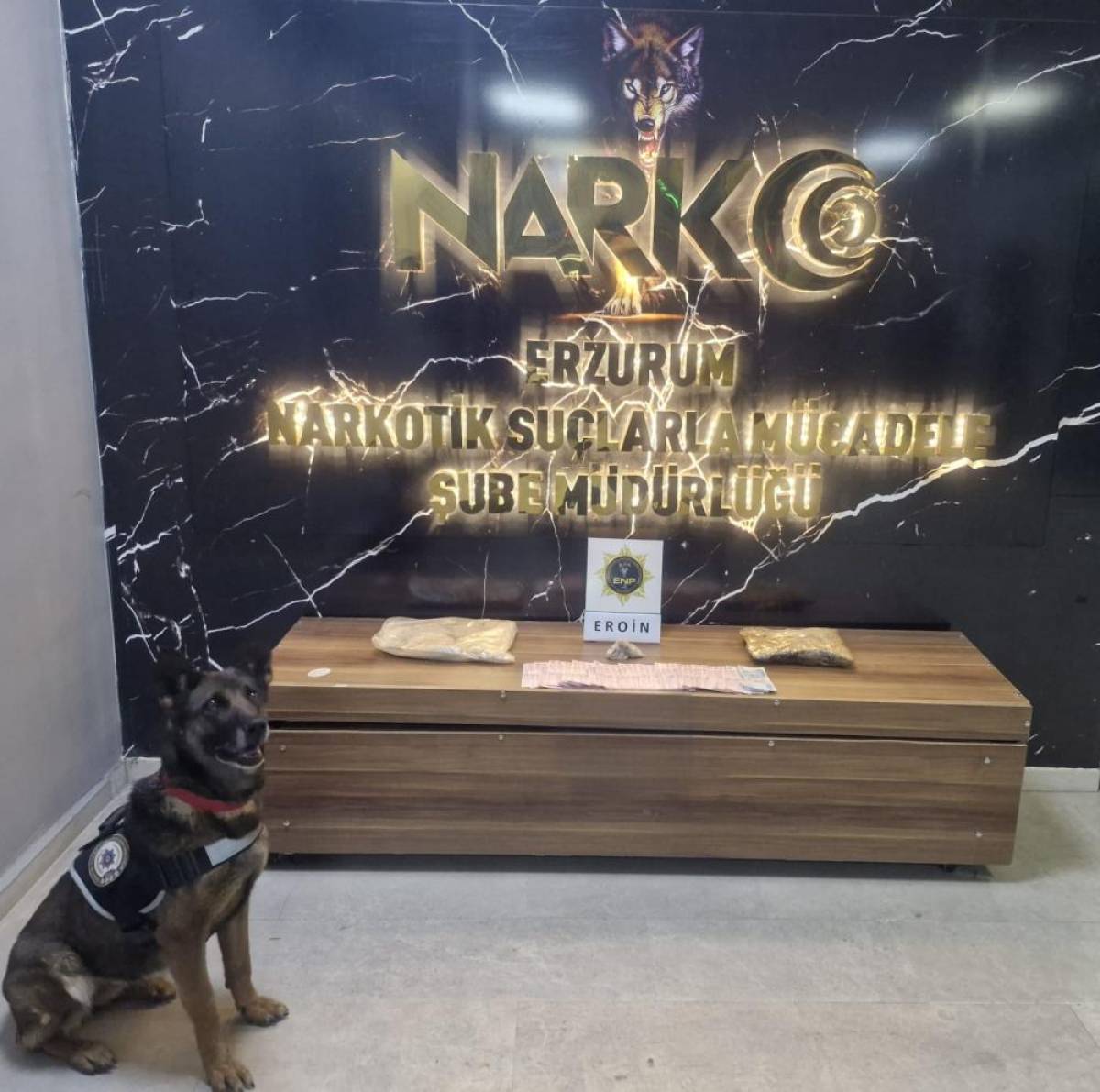 Erzurum'da uyuşturucu operasyonunda 1 zanlı tutuklandı