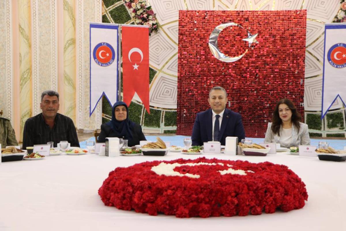 Kilis'te şehit aileleri ve gaziler iftarda buluştu