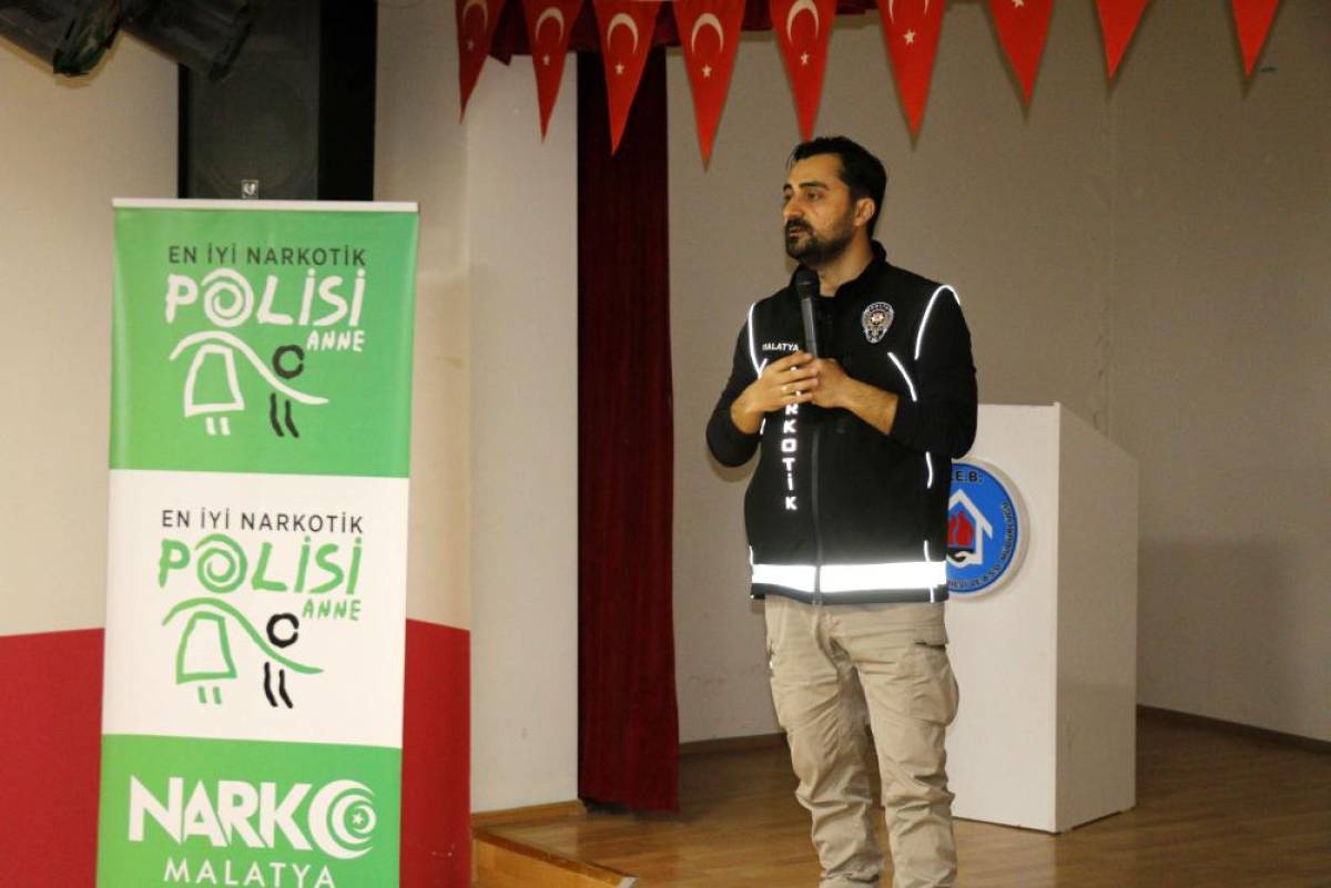 Hekimhan'da "En İyi Narkotik Polisi Anne Projesi" tanıtıldı