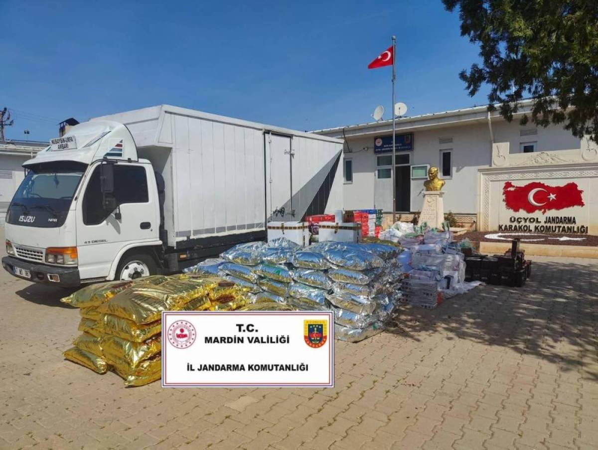 Mardin'de kaçakçılık operasyonunda 3 şüpheli yakalandı