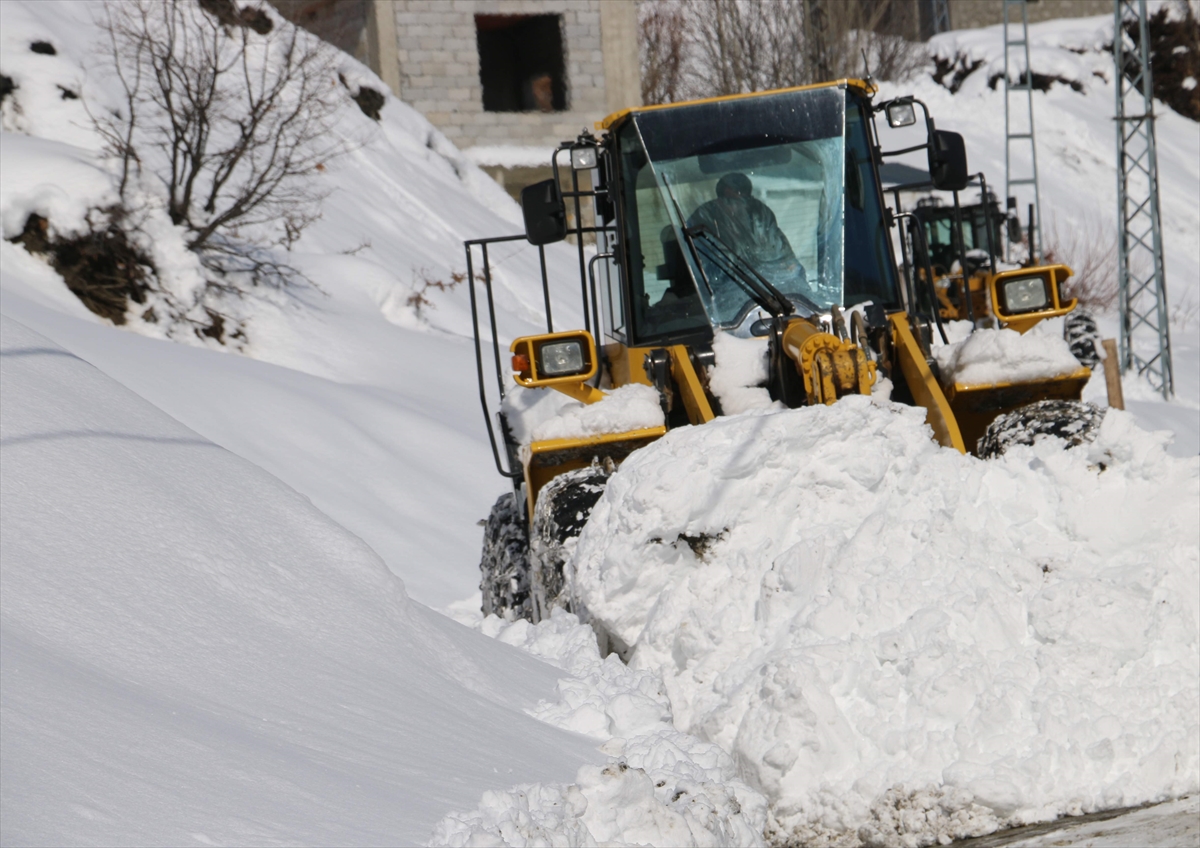 Elazığ, Bing&ouml;l, Şırnak ve Siirt'te kar nedeniyle 193 k&ouml;y ve 1 mezraya ulaşım sağlanamıyor