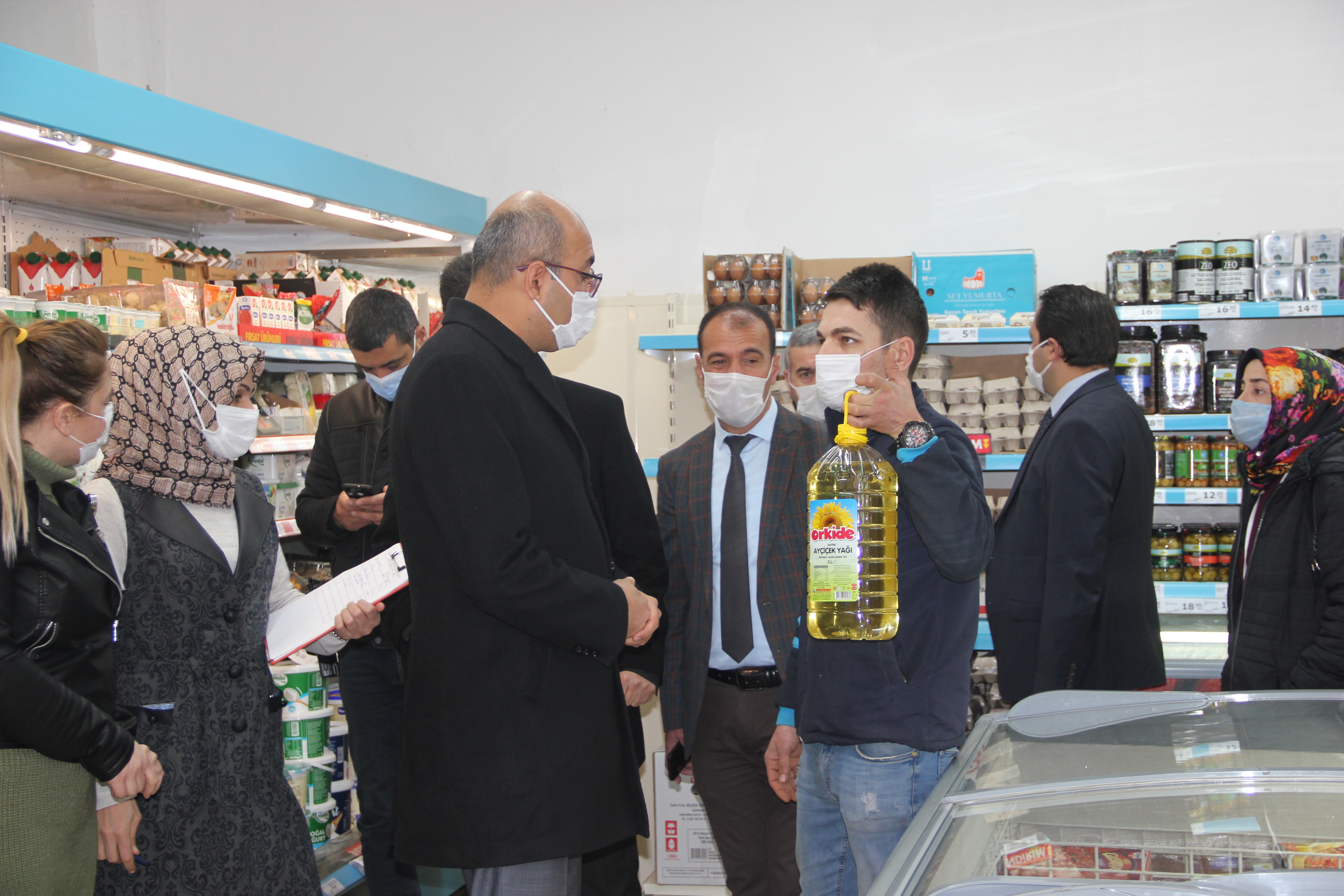 Marketlerde fiyat denetimi yapıldı