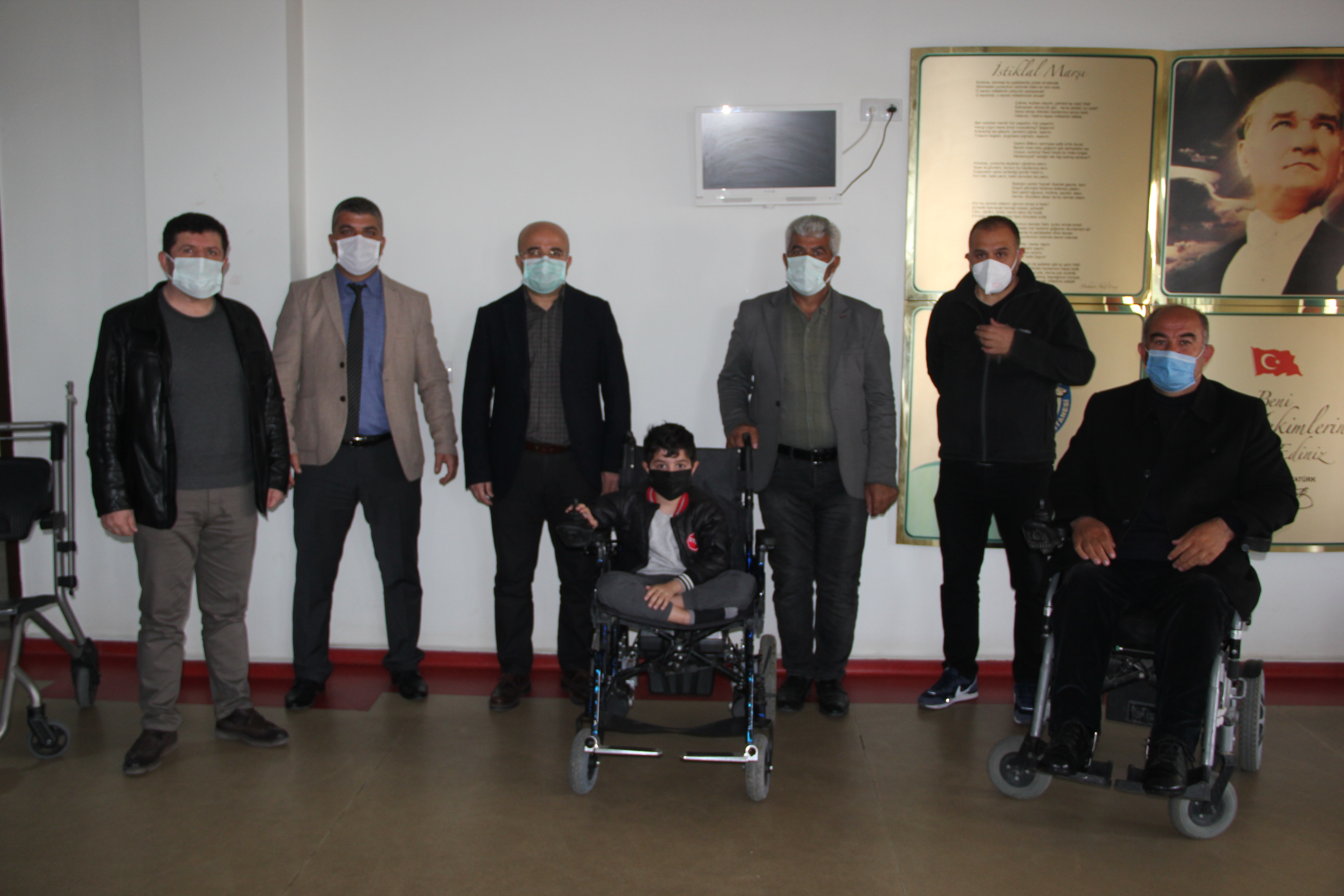 EVSAD&rsquo;tan ak&uuml;l&uuml; tekerlikli sandalye yardımı