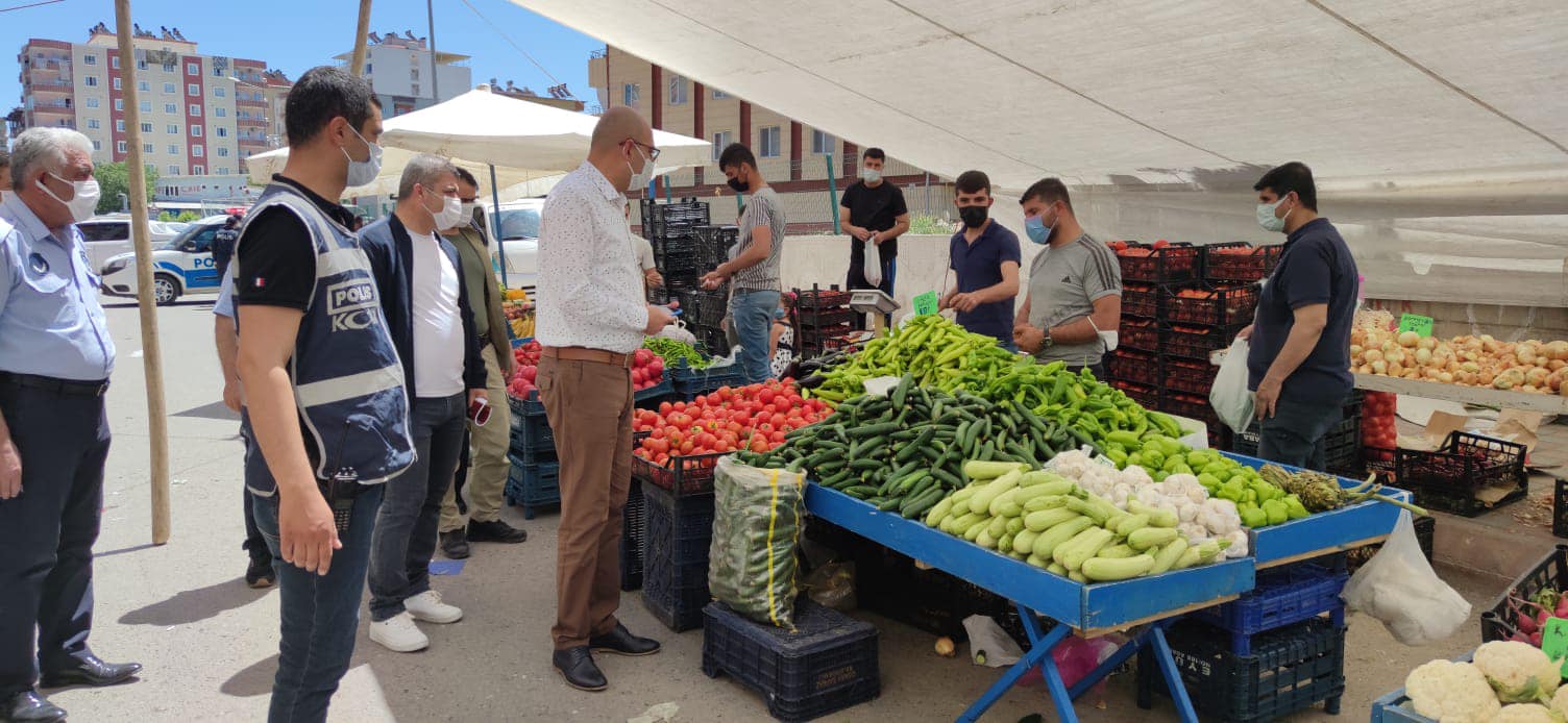 Pazaryeri denetimi yapıldı
