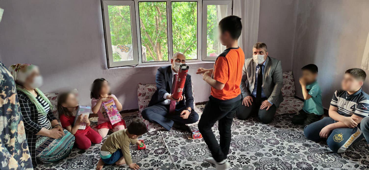 Kurtalan Belediyesi&rsquo;nden yardım