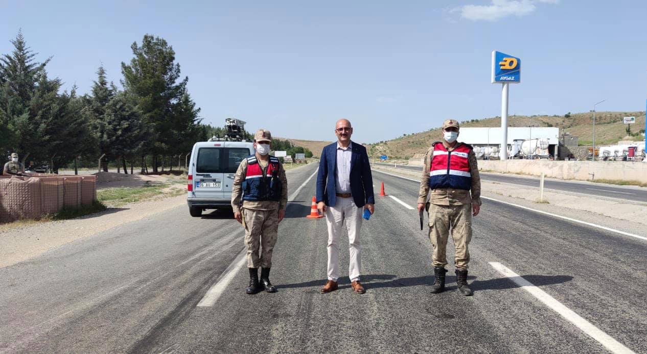 Aydın, uygulama noktasını ziyaret etti