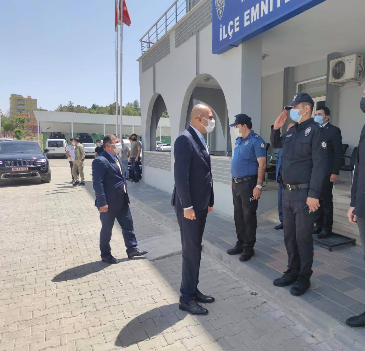 Resmi bayramlaşma programı d&uuml;zenledi
