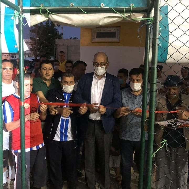 Kayabağlar’da spor tesisi açılışı yapıldı