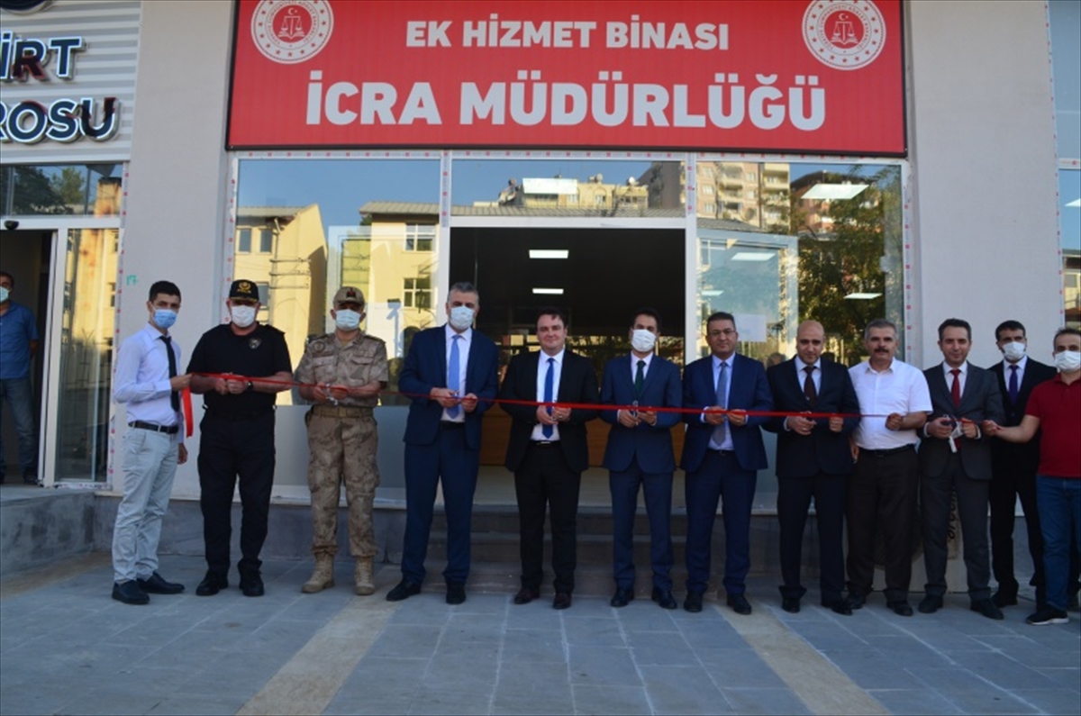 Siirt İcra M&uuml;d&uuml;rl&uuml;ğ&uuml; t&ouml;renle a&ccedil;ıldı