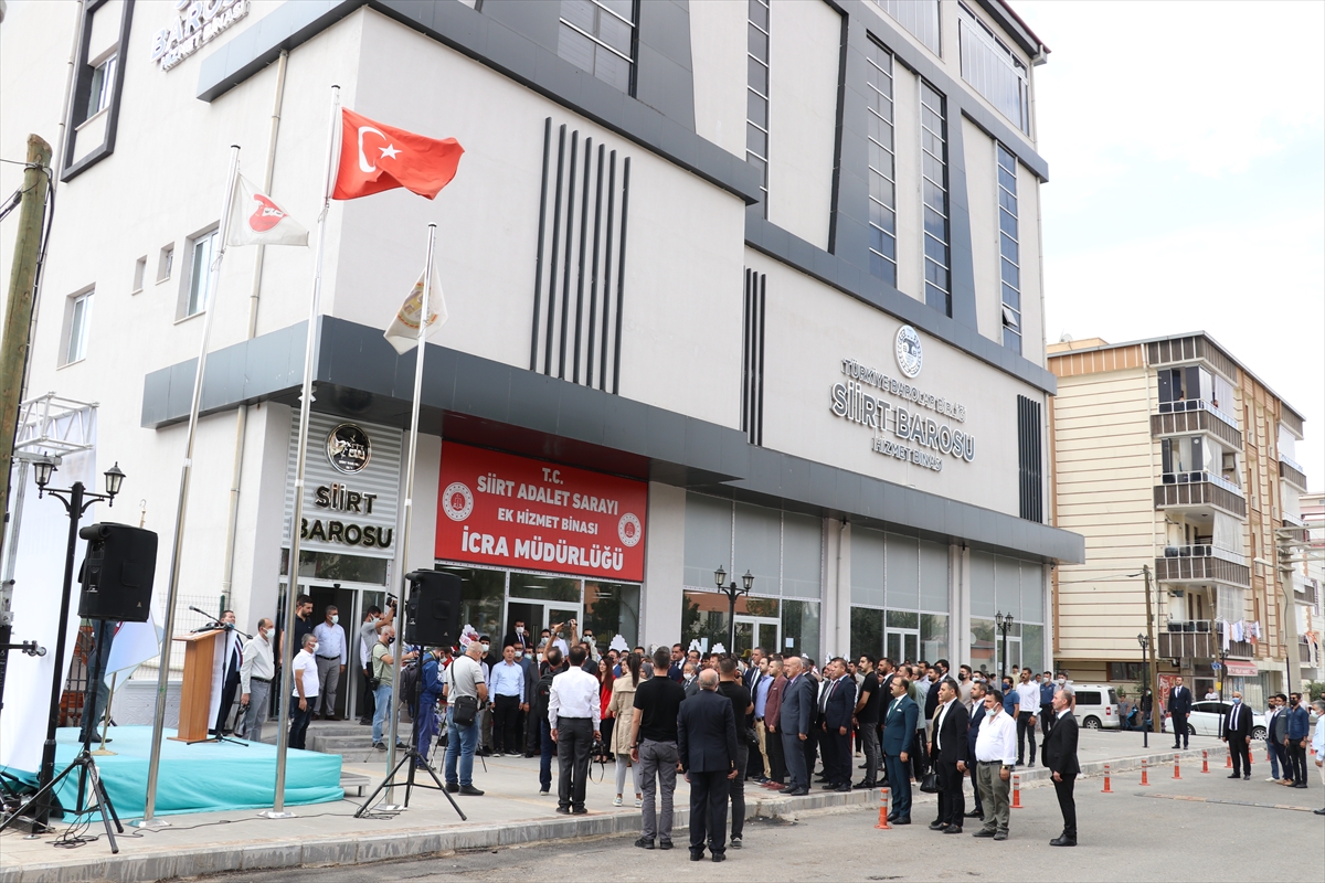 TBB Başkanı Feyzioğlu, Siirt&rsquo;te baro binasının a&ccedil;ılışına katıldı
