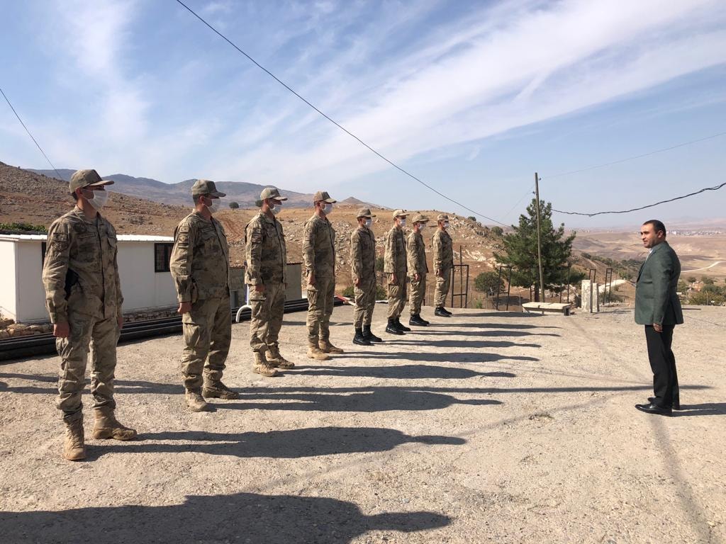 Tekin, Bağlıca Jandarma  Karakol Komutanlığını  Ziyaret Etti