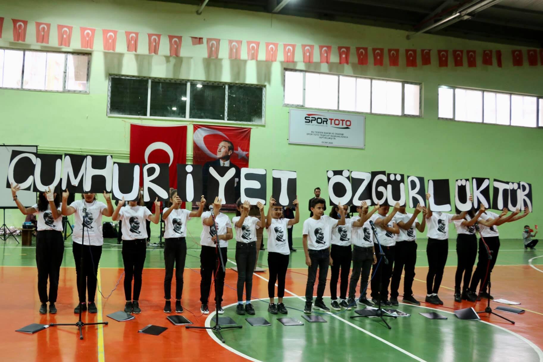 Cumhuriyet Bayramı coşkuyla kutlandı