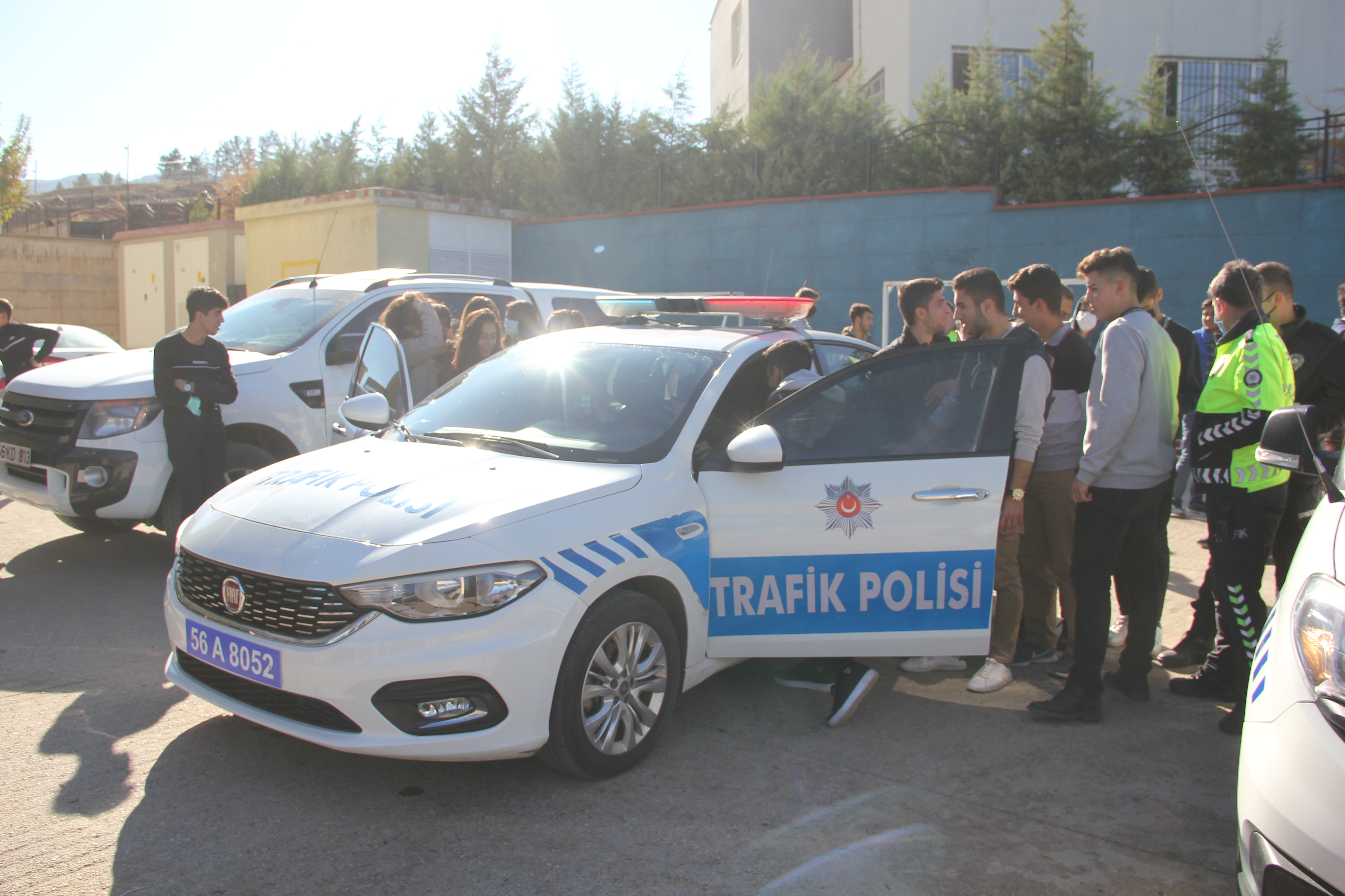 &Ouml;ğrencilere polislik mesleği tanıtıldı