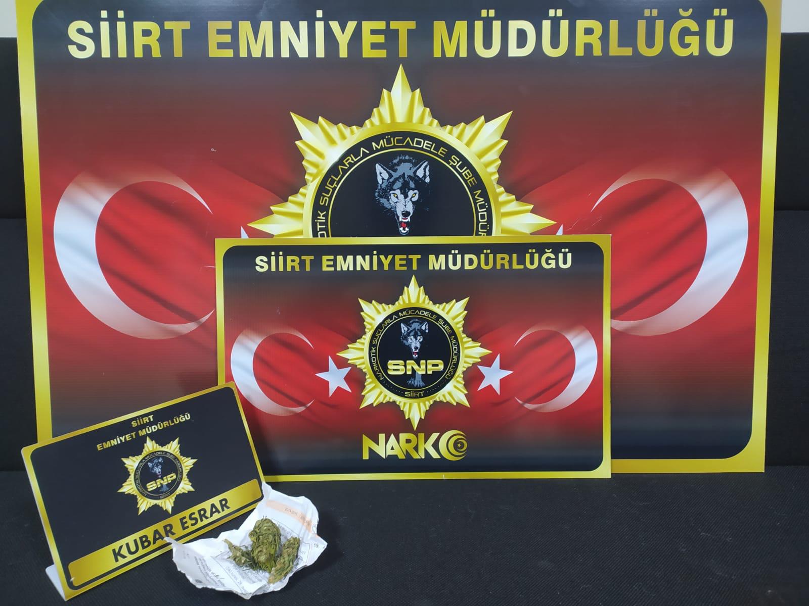 Uyuşturucu Operasyonunda 2 G&ouml;zaltı