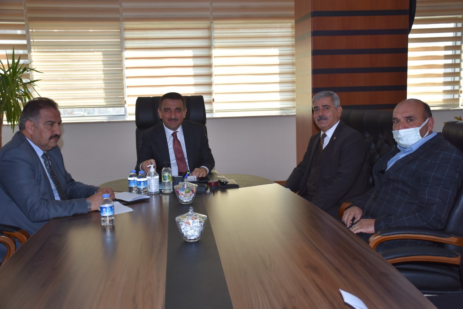 Hacıbektaşoğlu, Muhtarların  Sorunlarını Dinledi