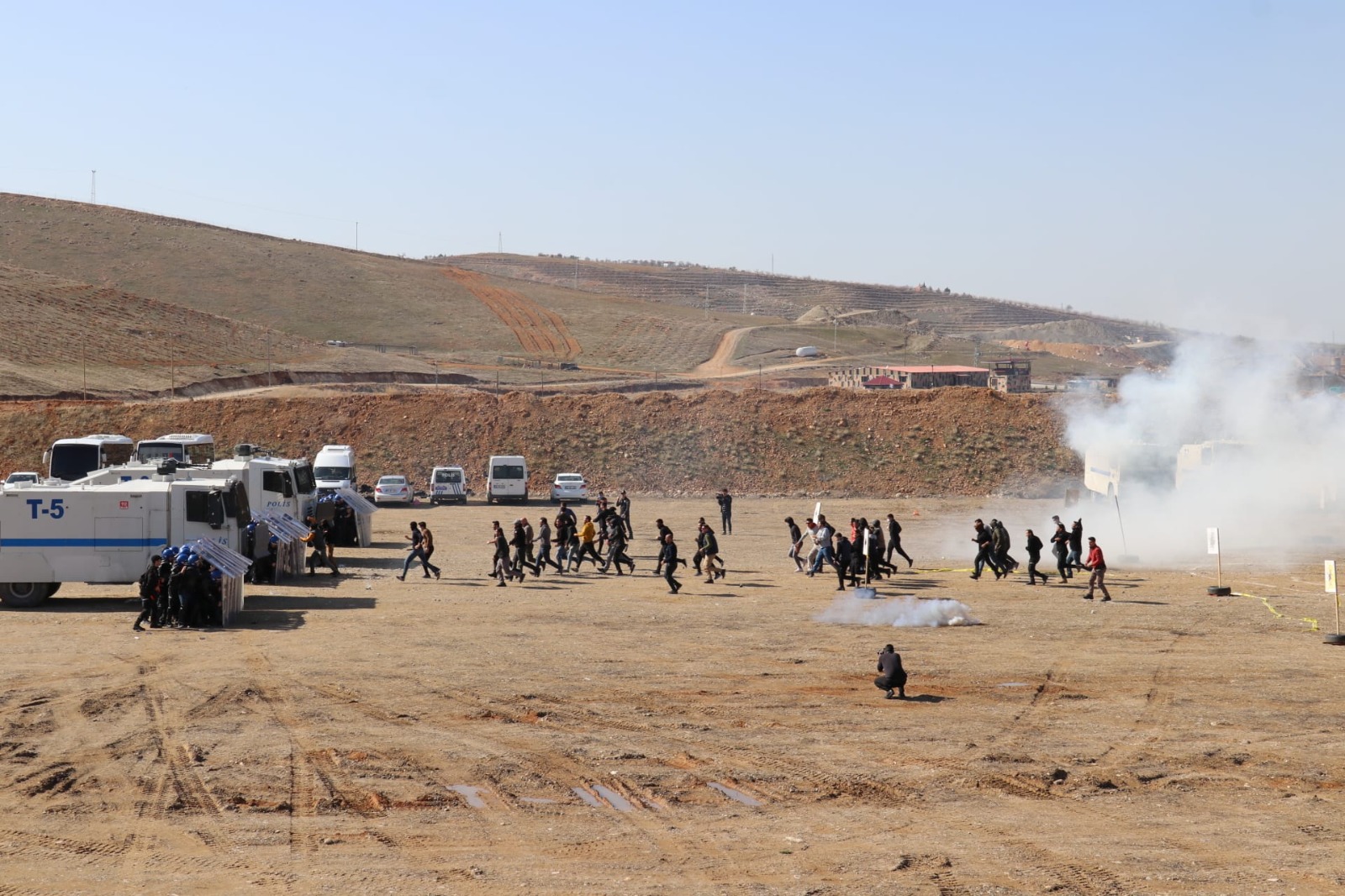 Siirt Emniyet M&uuml;d&uuml;rl&uuml;ğ&uuml;n&uuml;n Toplumsal Olaylara M&uuml;dahale Tatbikatı, Ger&ccedil;eği Aratmadı