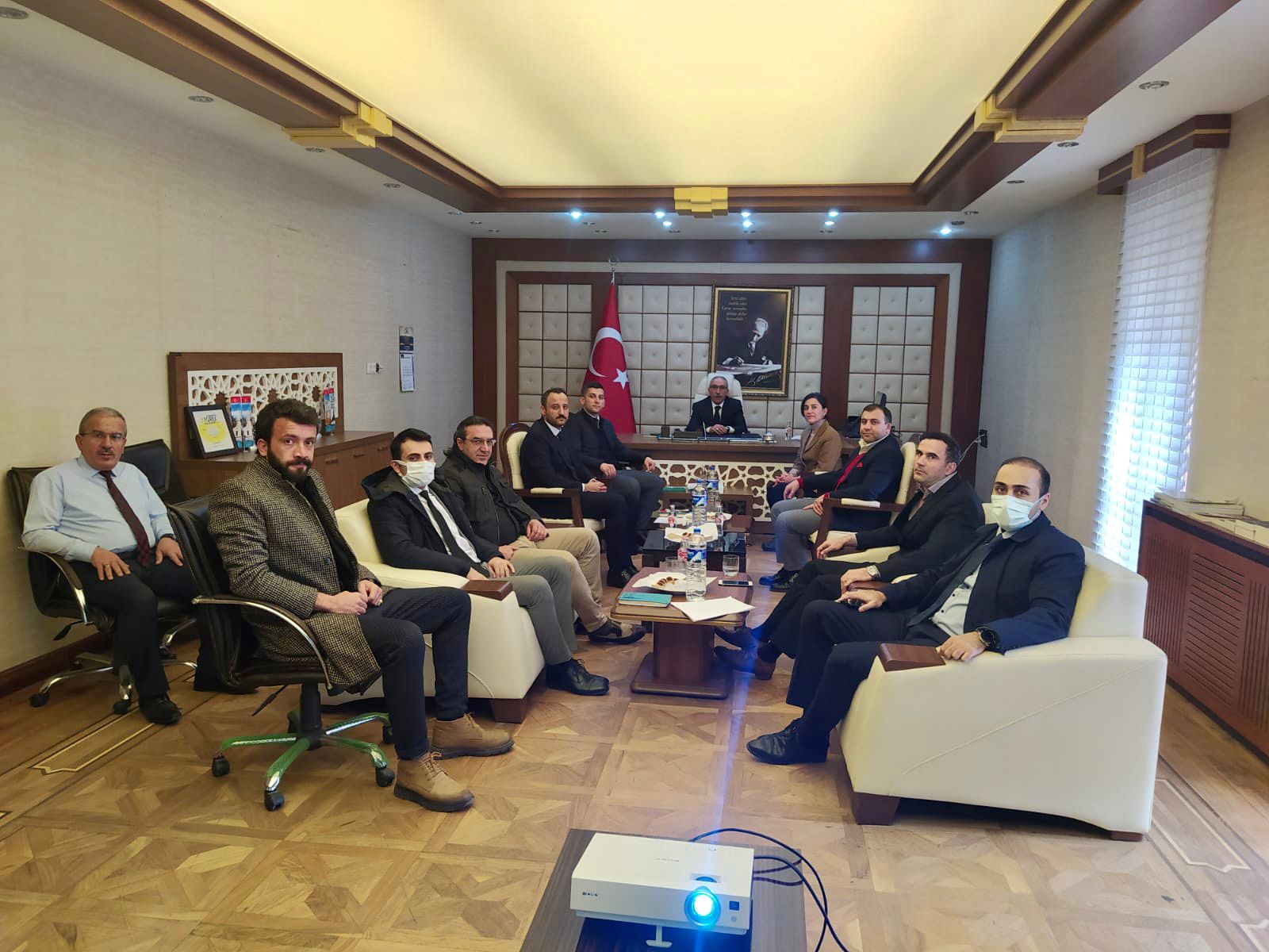Siirt il tanıtım ve geliştirme programı 1. Kurul toplantısı d&uuml;zenlendi