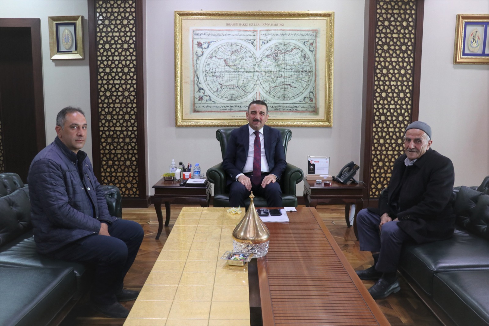 Vali Hacıbektaşoğlu, Şehit Ve Gazi Ailelerini Makamında Ağırladı