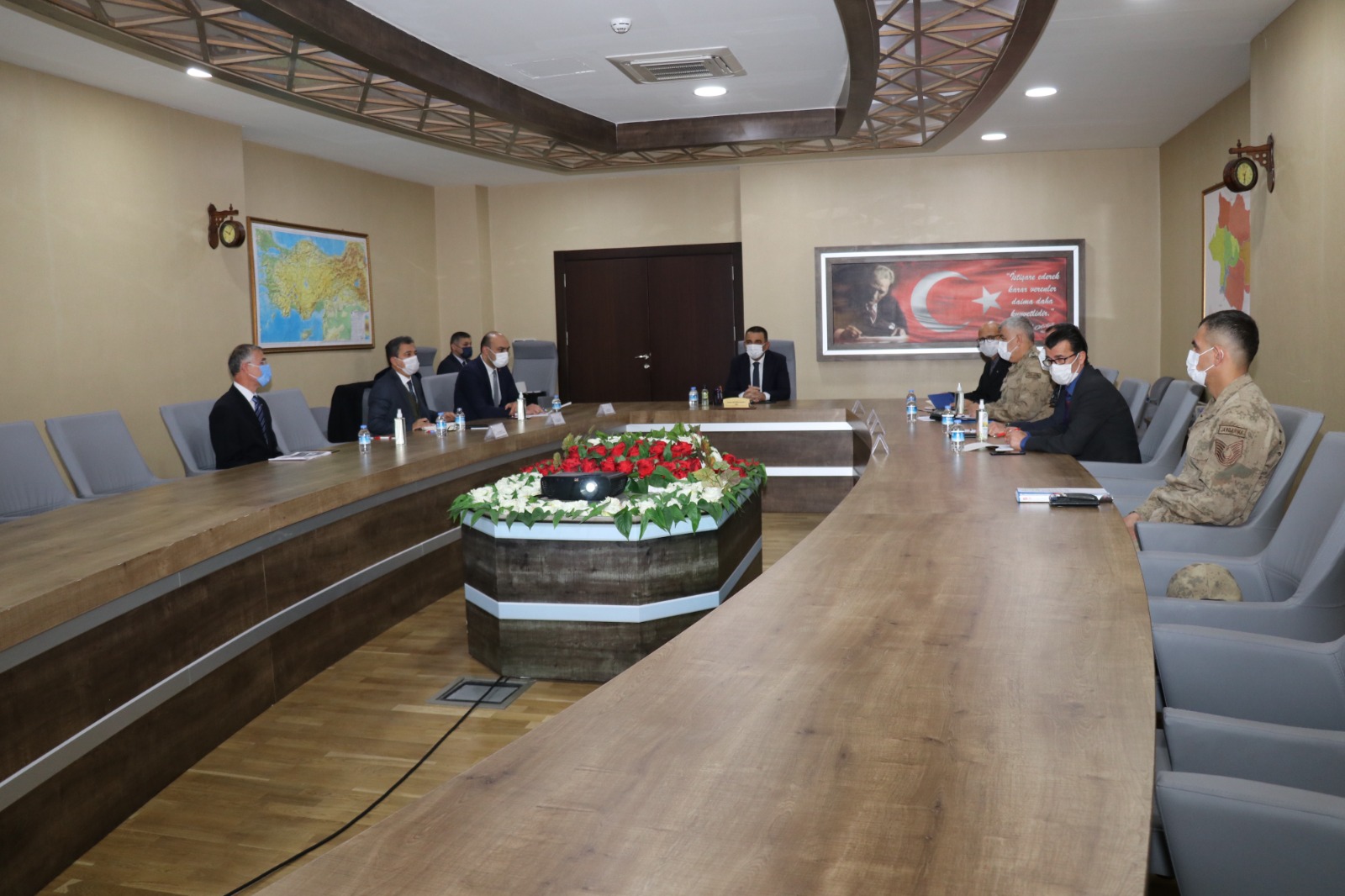112 Acil &Ccedil;ağrı Hizmetleri İl Koordinasyon Toplantısı Yapıldı