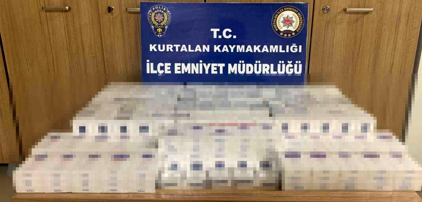 Kurtalan&rsquo;da ka&ccedil;ak sigara ele ge&ccedil;irildi