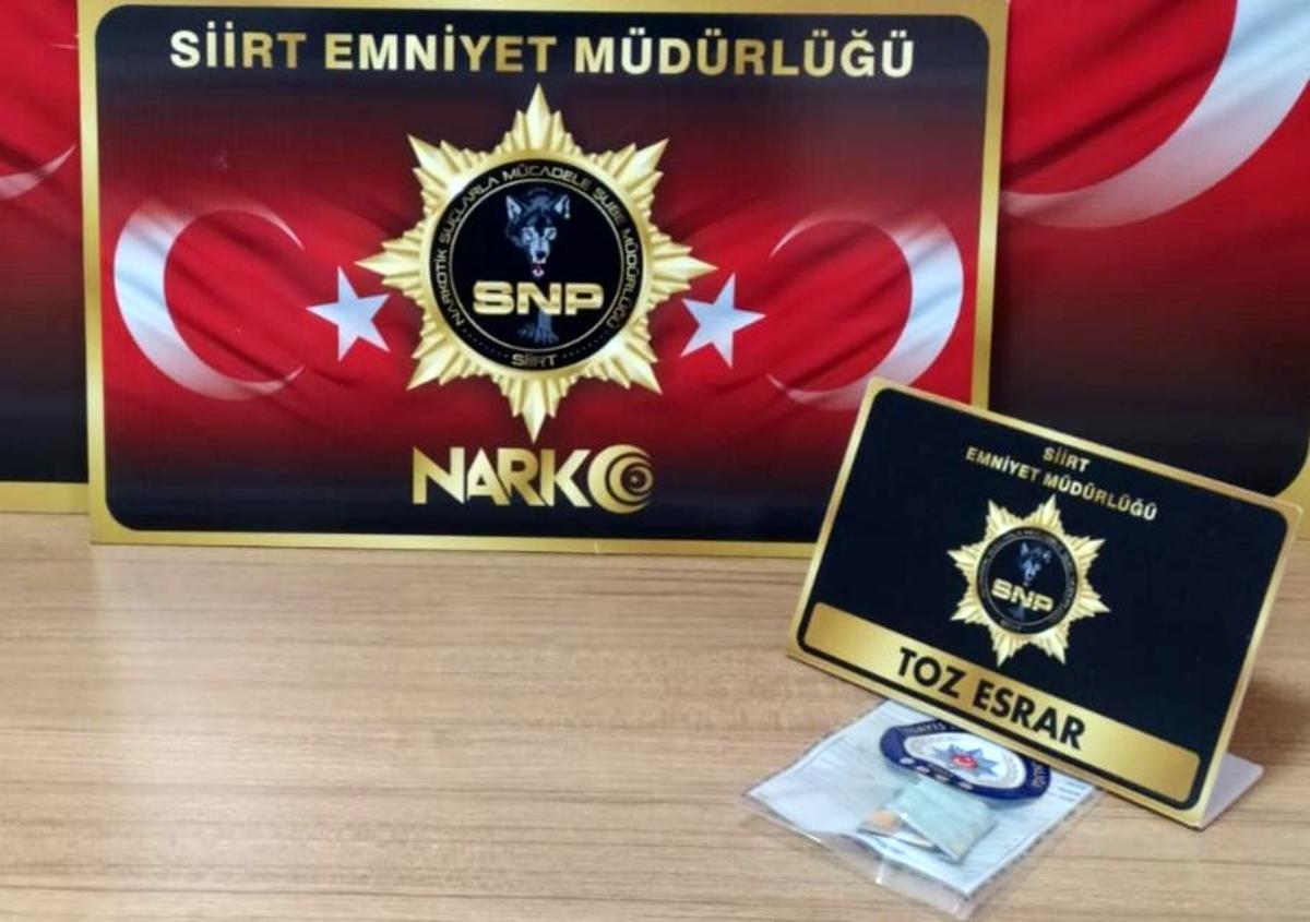 Uyuşturucu ele ge&ccedil;irildi