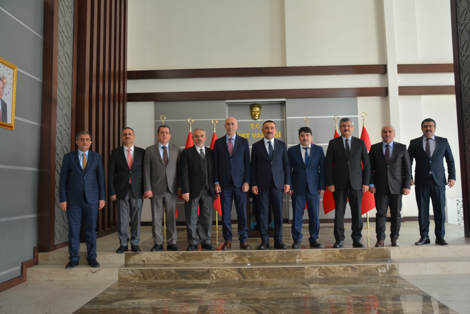 T&uuml;rkiye İnsan Hakları ve Eşitlik Kurumu (Tihek) Heyeti, Hacıbektaşoğlu&rsquo;nu Makamında Ziyaret Etti