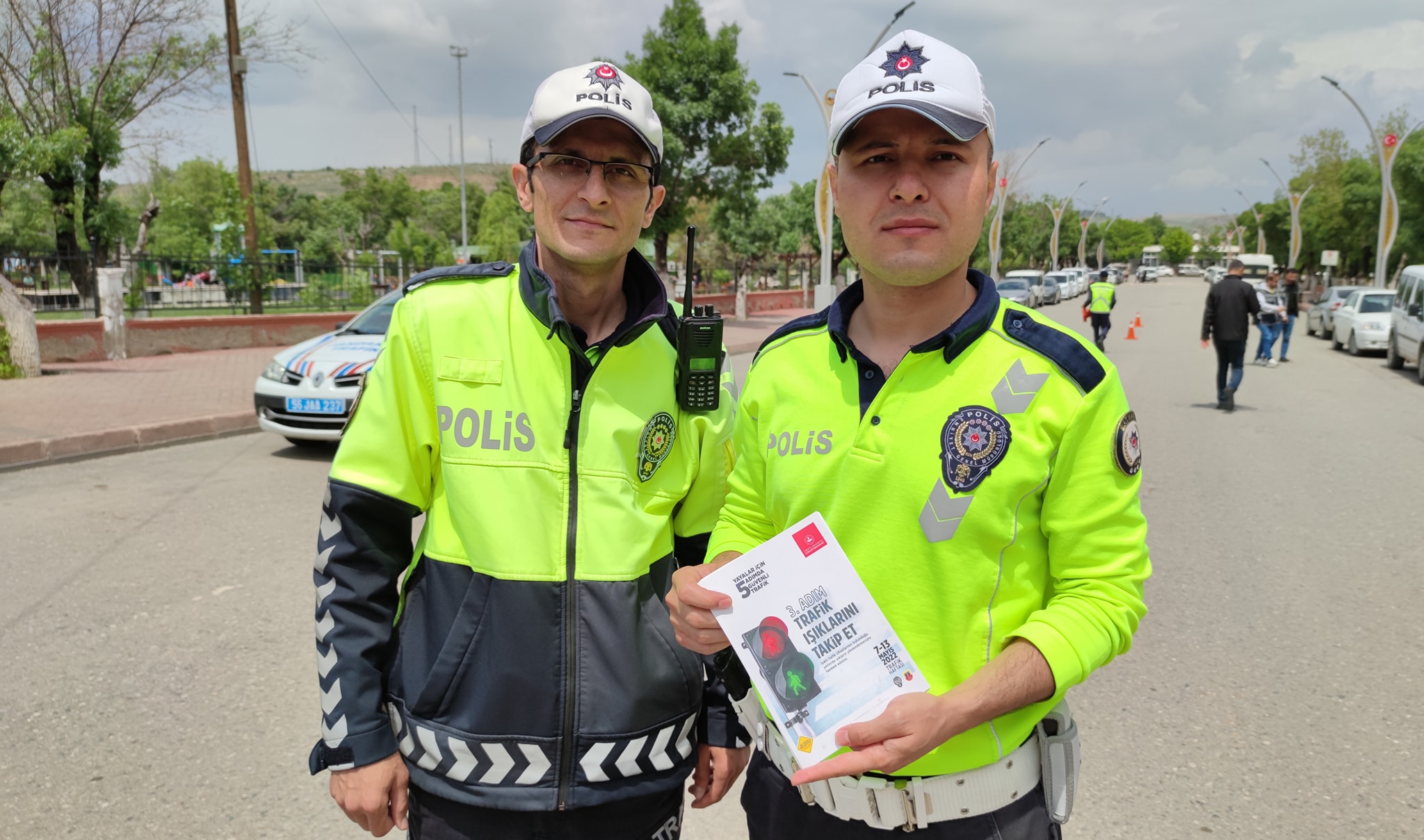 Yayalar İ&ccedil;in 5 Adımda G&uuml;venli Trafik Uygulaması yapıldı