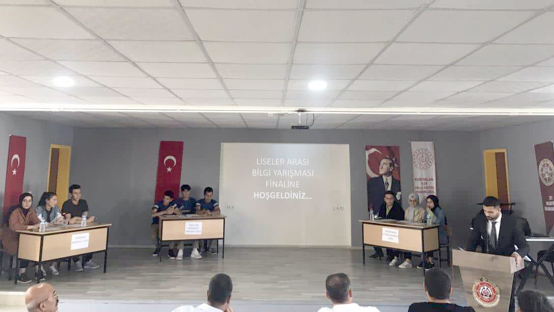 Bilgi yarışması d&uuml;zenlendi