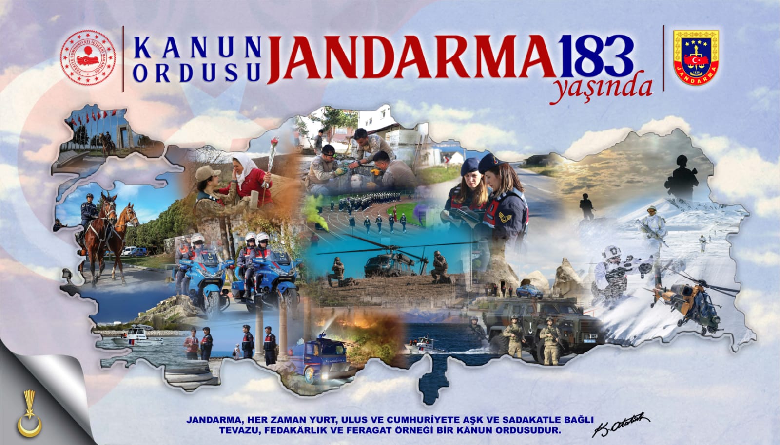 SİİRT İL JANDARMA KOMUTANLIĞINDAN 183'&Uuml;NC&Uuml; KURULUŞ YILD&Ouml;N&Uuml;M&Uuml; İ&Ccedil;İN &Ouml;ZEL KLİP