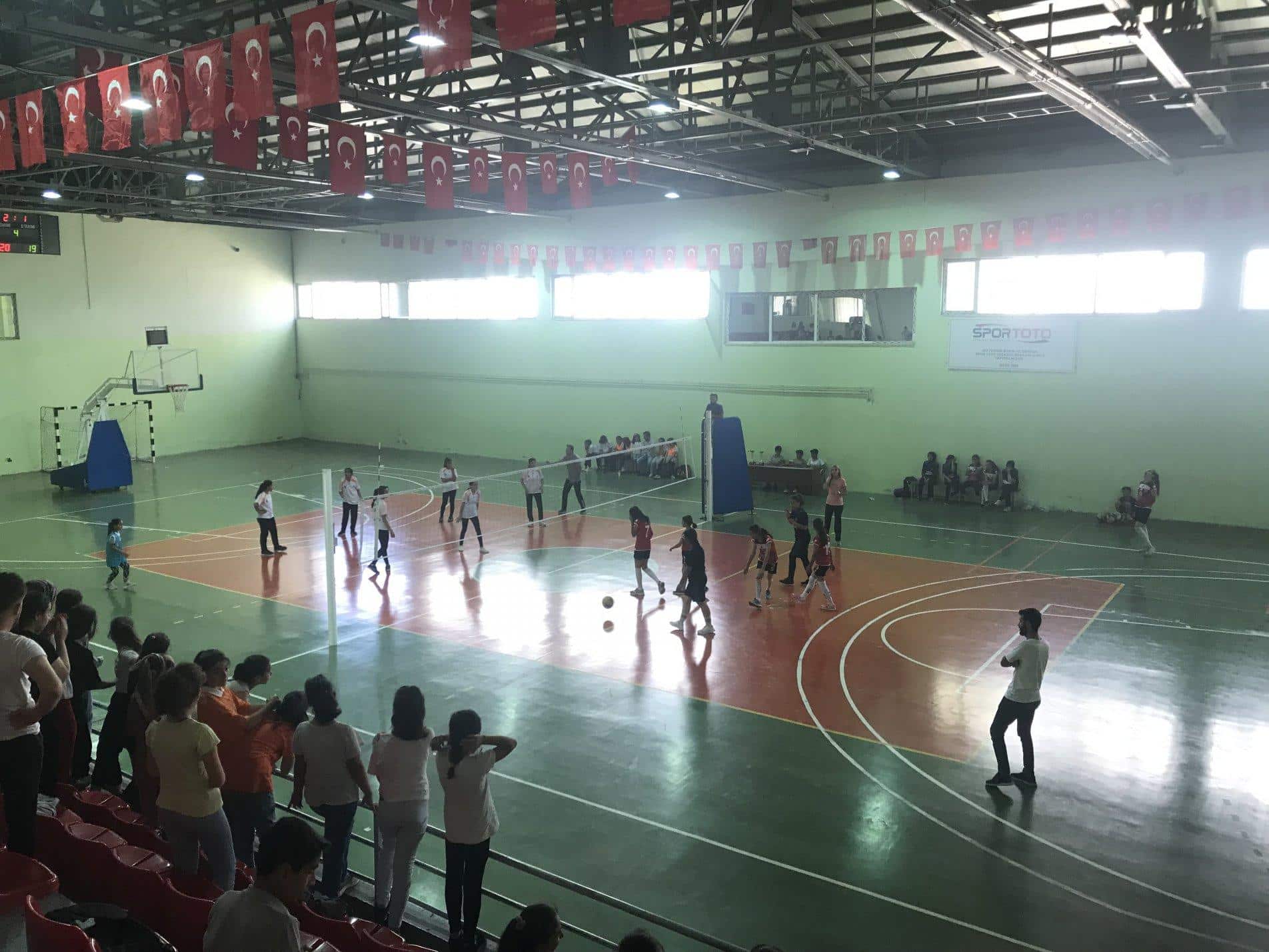 Voleybol turnuvası finali yapıldı