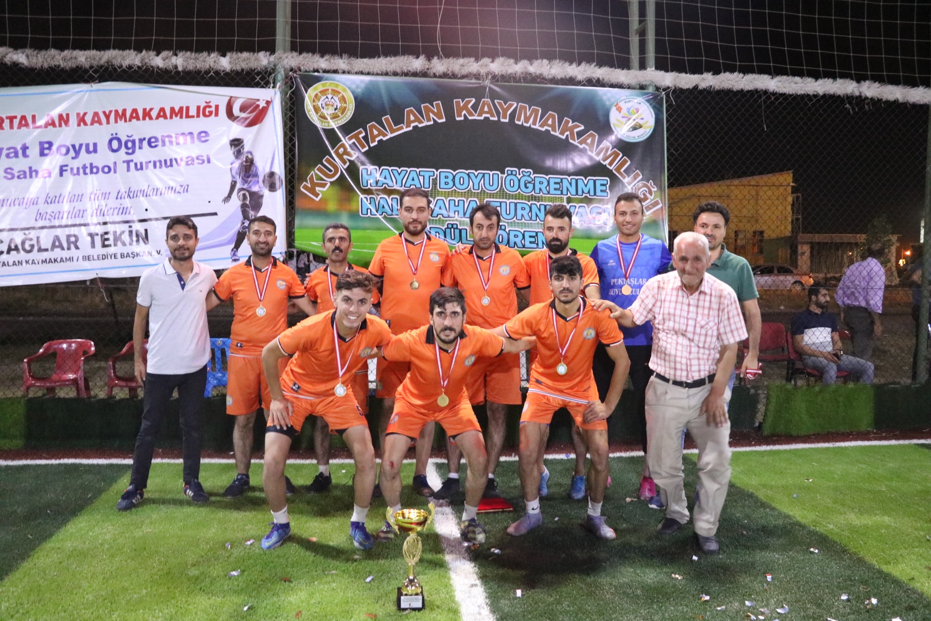 Futbol turnuvasının finali yapıldı