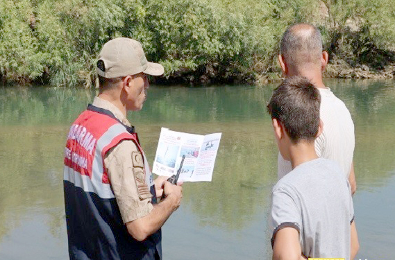 Jandarma&rsquo;dan boğulmalara karşı uyarı