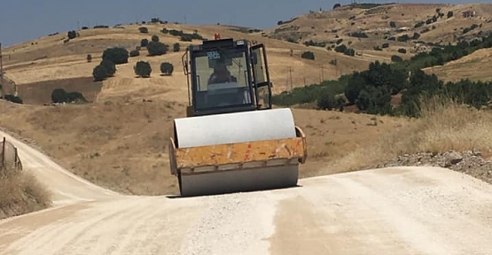 Atabağı Beldesinden yol &ccedil;alışması duyurusu