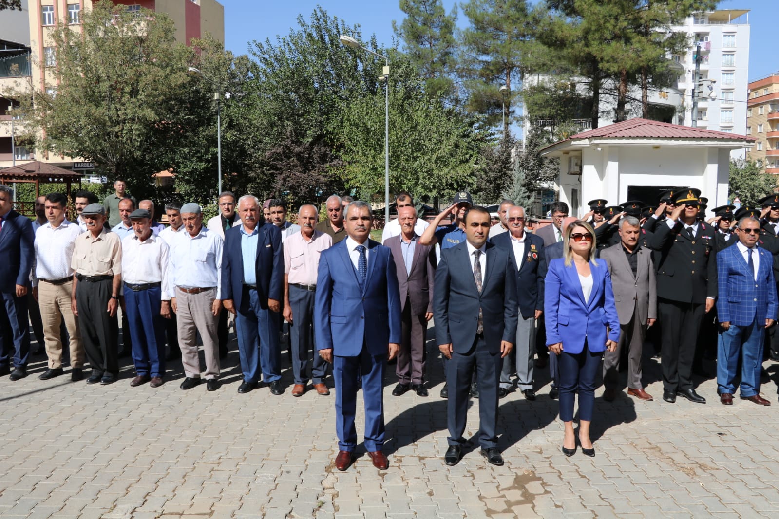 Gaziler g&uuml;n&uuml; kutlandı