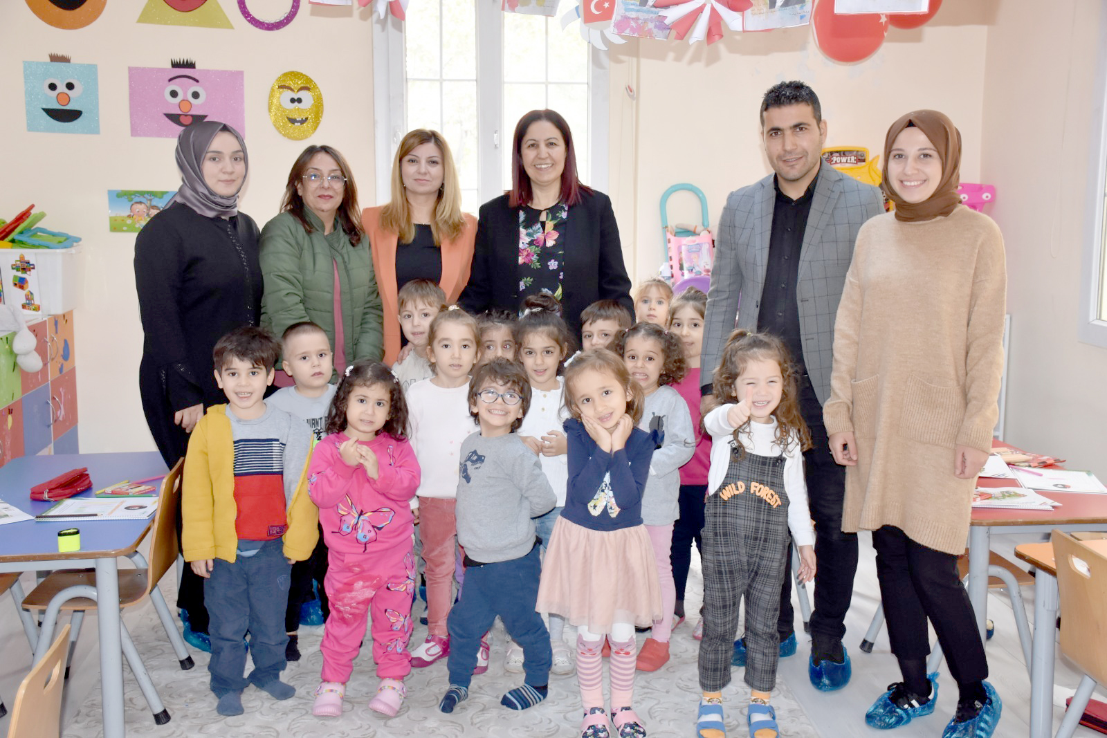 Hacıbektaşoğlu, Anaokulu &Ouml;ğrencileri İle Bir Araya Geldi