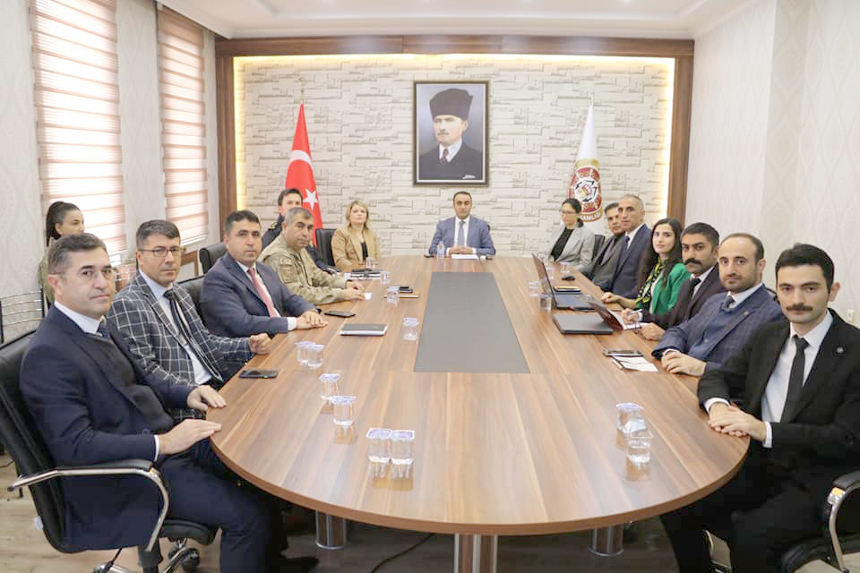 Kadına y&ouml;nelik şiddetle m&uuml;cadele toplantısı yapıldı