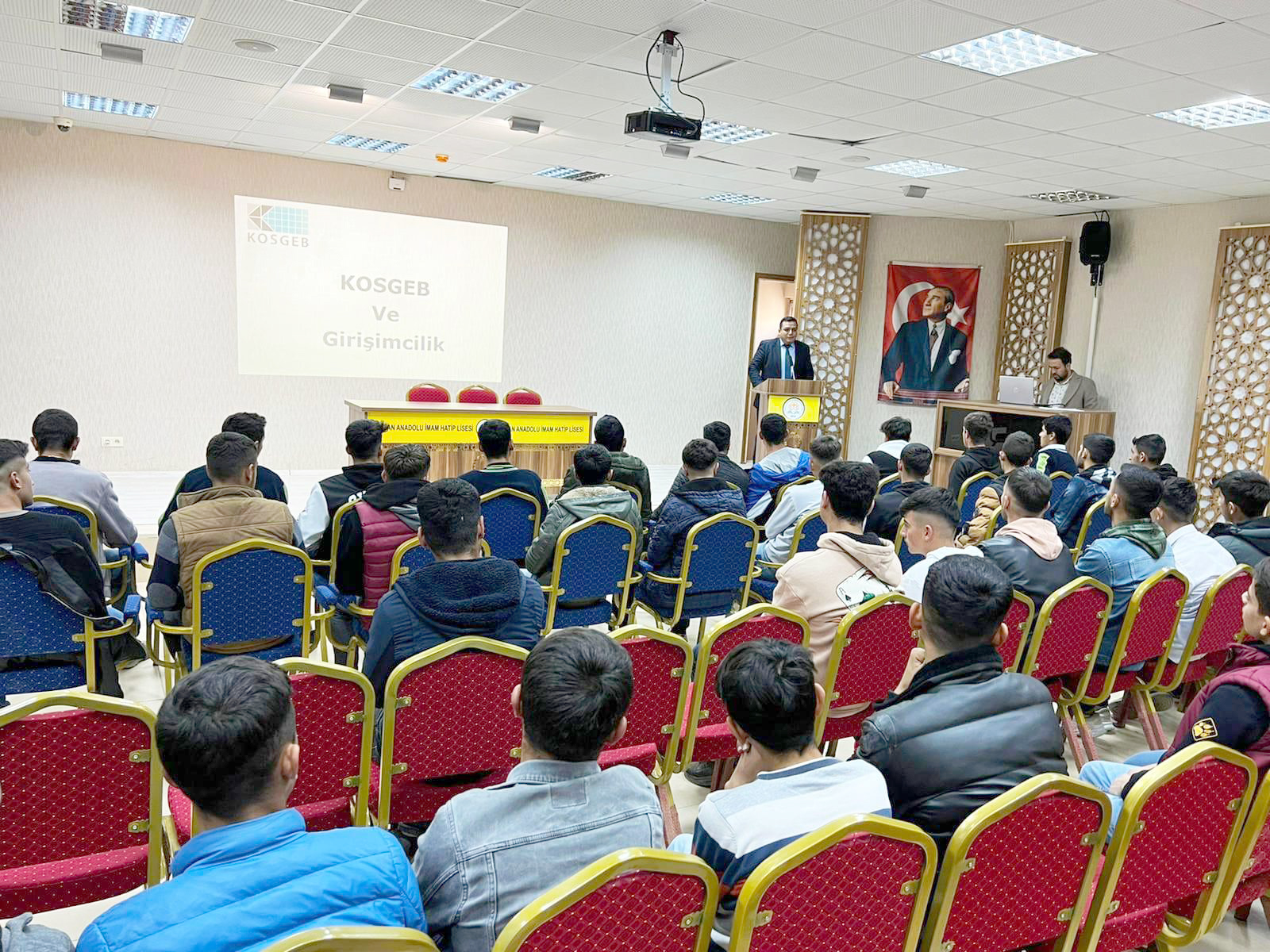 KOSGEB Şirvan&rsquo;da &Ouml;ğrencilerle Buluştu