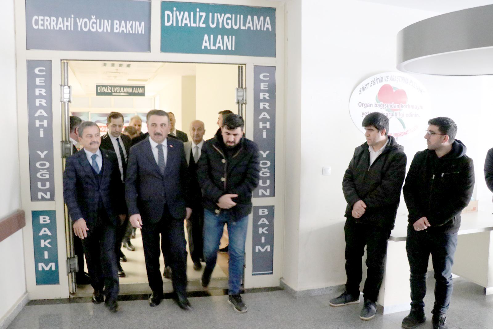 Hacıbektaşoğlu&rsquo;ndan, hastalara ge&ccedil;miş olsun ziyareti