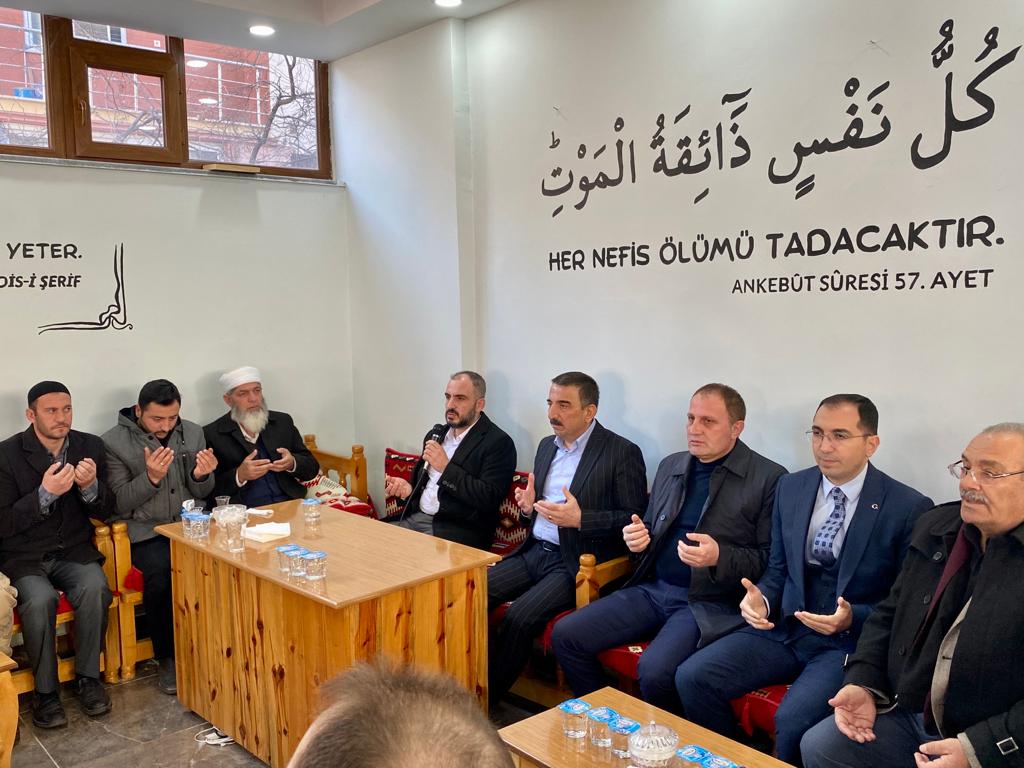 Hacıbektaşoğlu, Pervari İl&ccedil;esinde Taziye Ziyaretinde Bulundu