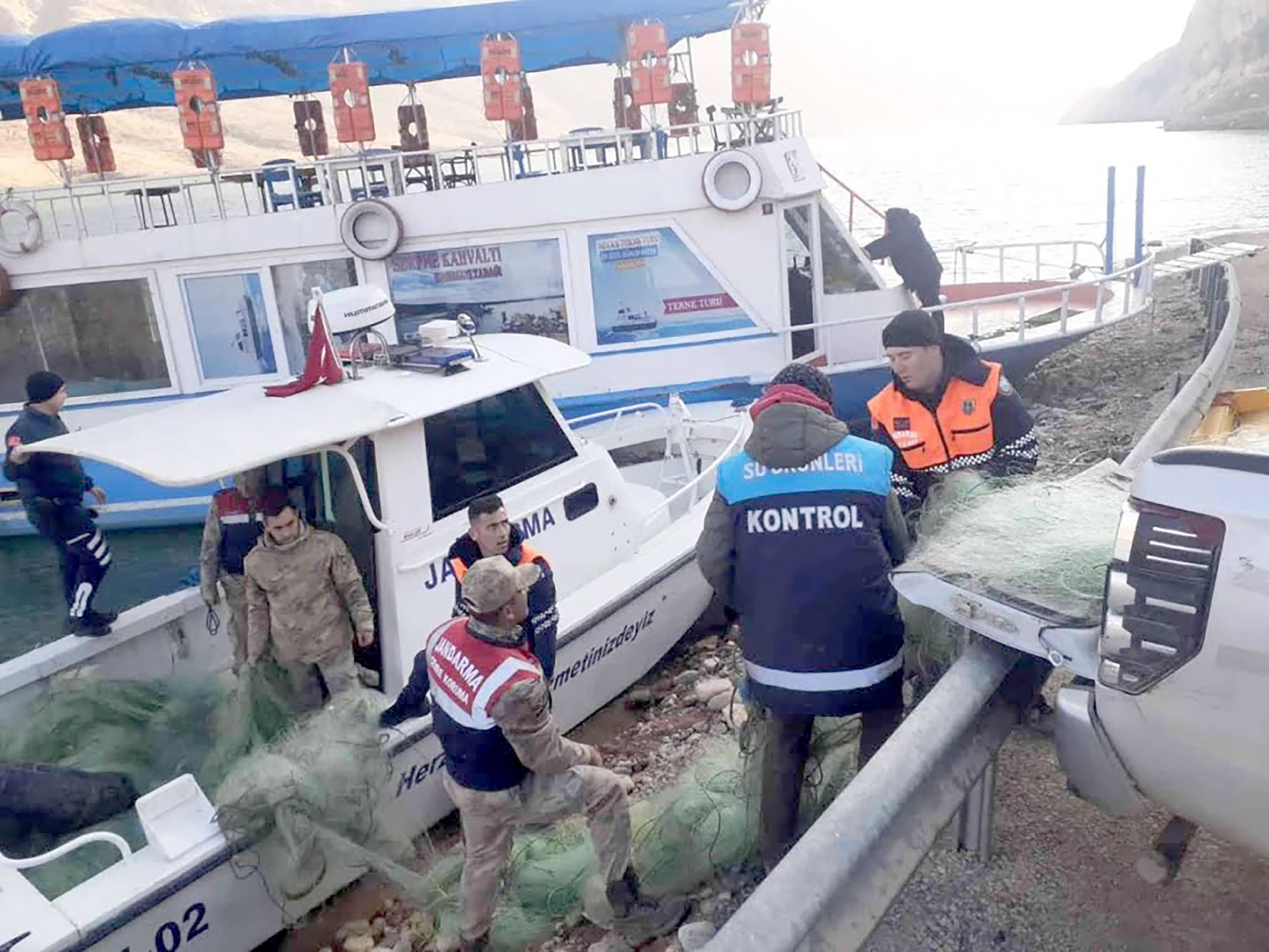 Barajlarda su &uuml;r&uuml;nleri denetimi yapıldı