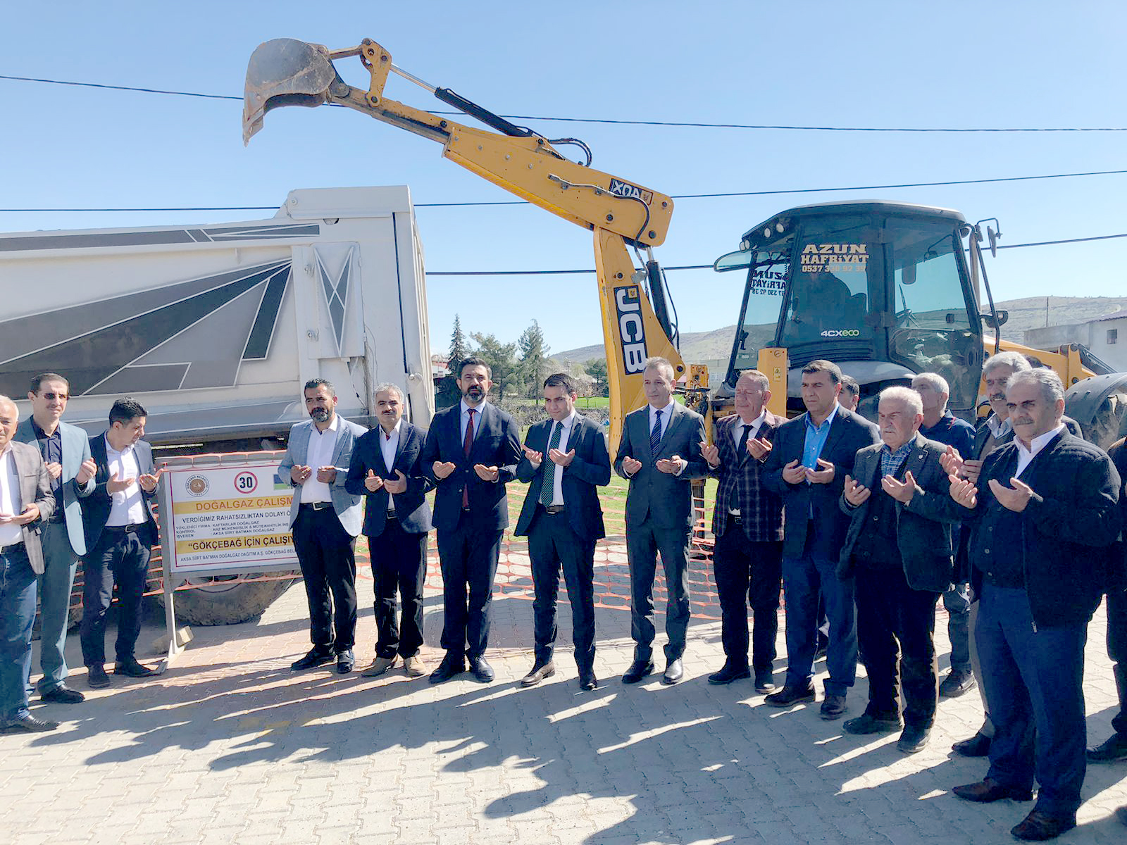 G&ouml;k&ccedil;ebağ Beldesi Doğal Gaza Kavuşuyor