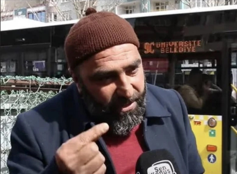 Batman'da sokak r&ouml;portajında tehdit i&ccedil;erikli ifadeler kullanan kişi adli kontrolle serbest bırakıldı