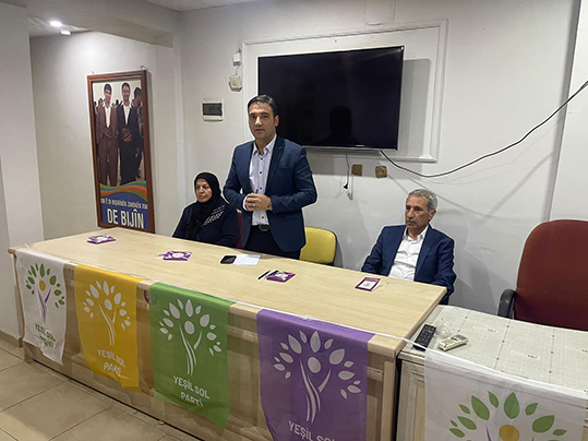 Yeşil Sol Parti se&ccedil;im &ccedil;alışmalarına başladı