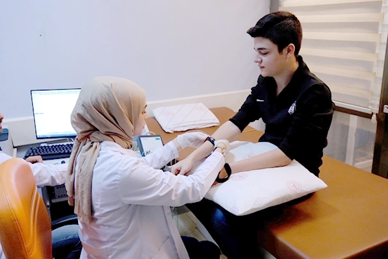 Van Eğitim Araştırma Hastanesinde elektromiyografi cihazının kullanımına başlandı