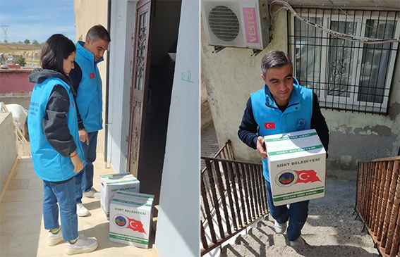 Siirt Belediyesinden &Ccedil;&ouml;lyak Hastalarına Gl&uuml;tensiz Gıda Desteği